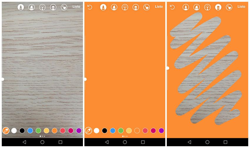 Como pintar el fondo de Instagram