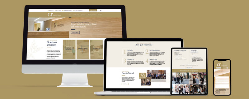 Página Web Profesional García Teruel