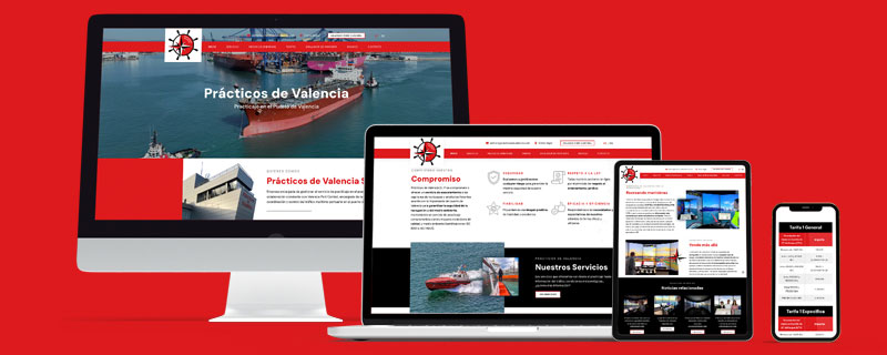 Página Web Prácticos de Valencia