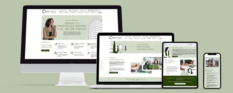 Pagina Web Cival Consulting