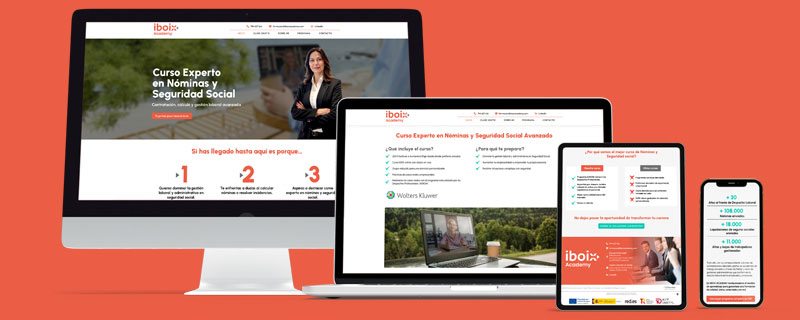 Pagina Web Iboix Academy
